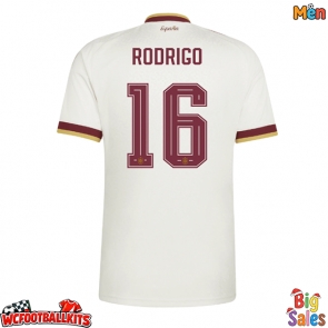 Spain Rodri Hernandez #16 Replica Away Stadium Shirt World Cup 2026 Short Sleeve